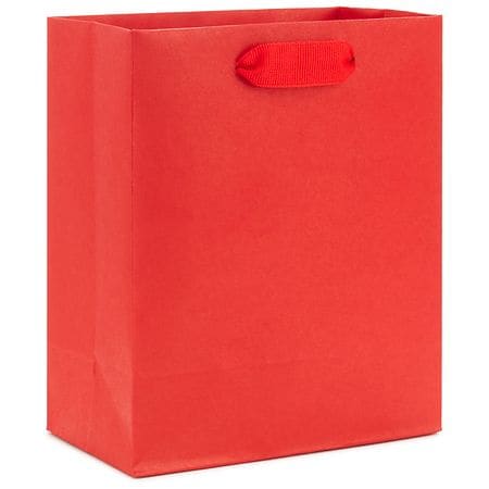 Hallmark Gift Bag for Birthdays, Weddings, Graduations Red