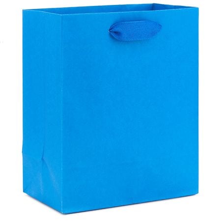 Hallmark Gift Bag for Birthdays, Graduations, Baby Showers Royal Blue