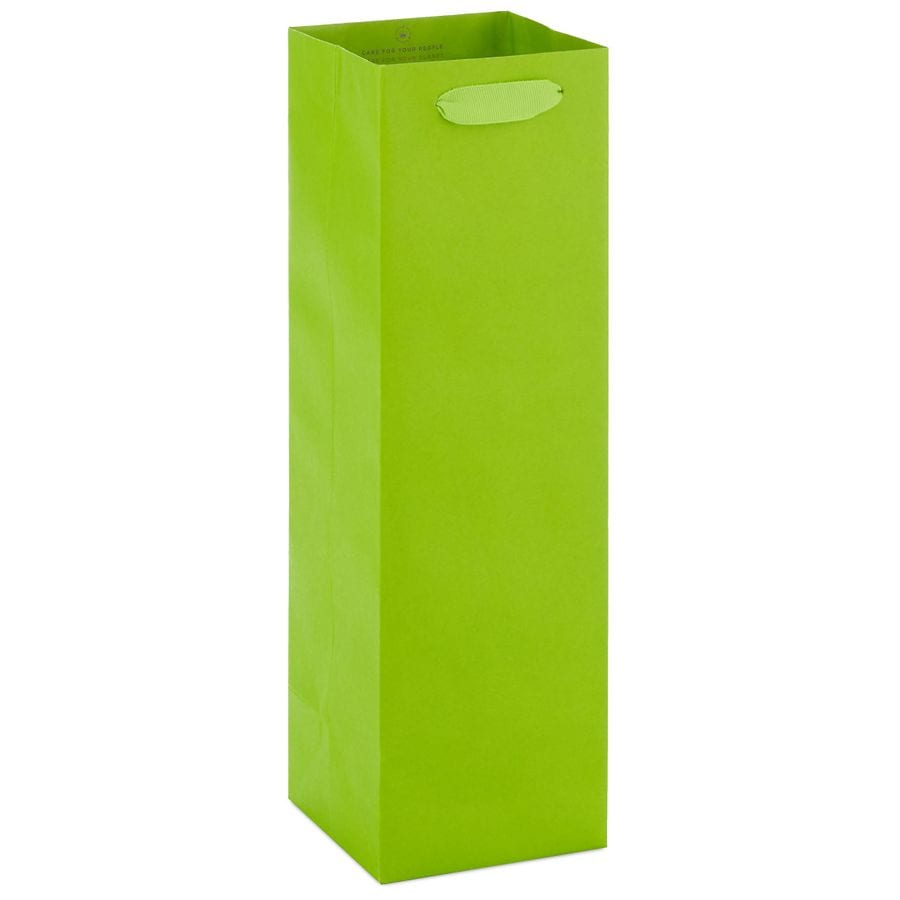 Hallmark Gift Bag for Birthdays, Graduations, Baby Showers Lime Green