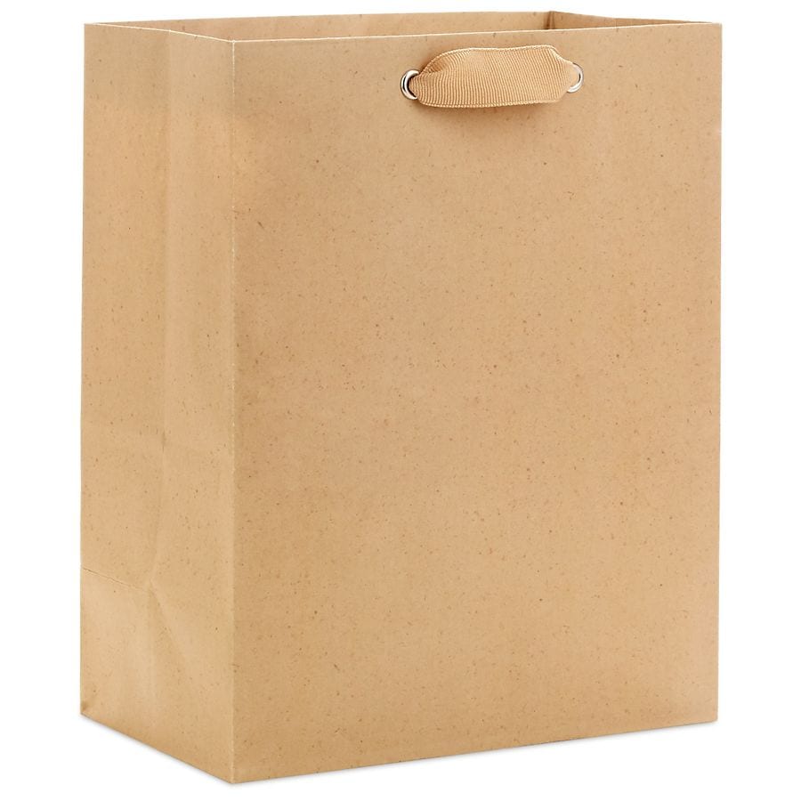 Hallmark Gift Bag for Birthdays, Weddings, Baby Showers Kraft