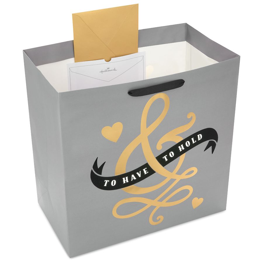 Hallmark Wedding Gift Bag (To Have & To Hold)