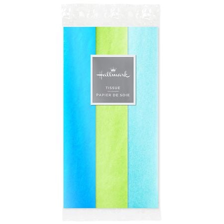 Turquoise and Mint Green 2-Pack Tissue Paper, 6 Sheets - Tissue - Hallmark