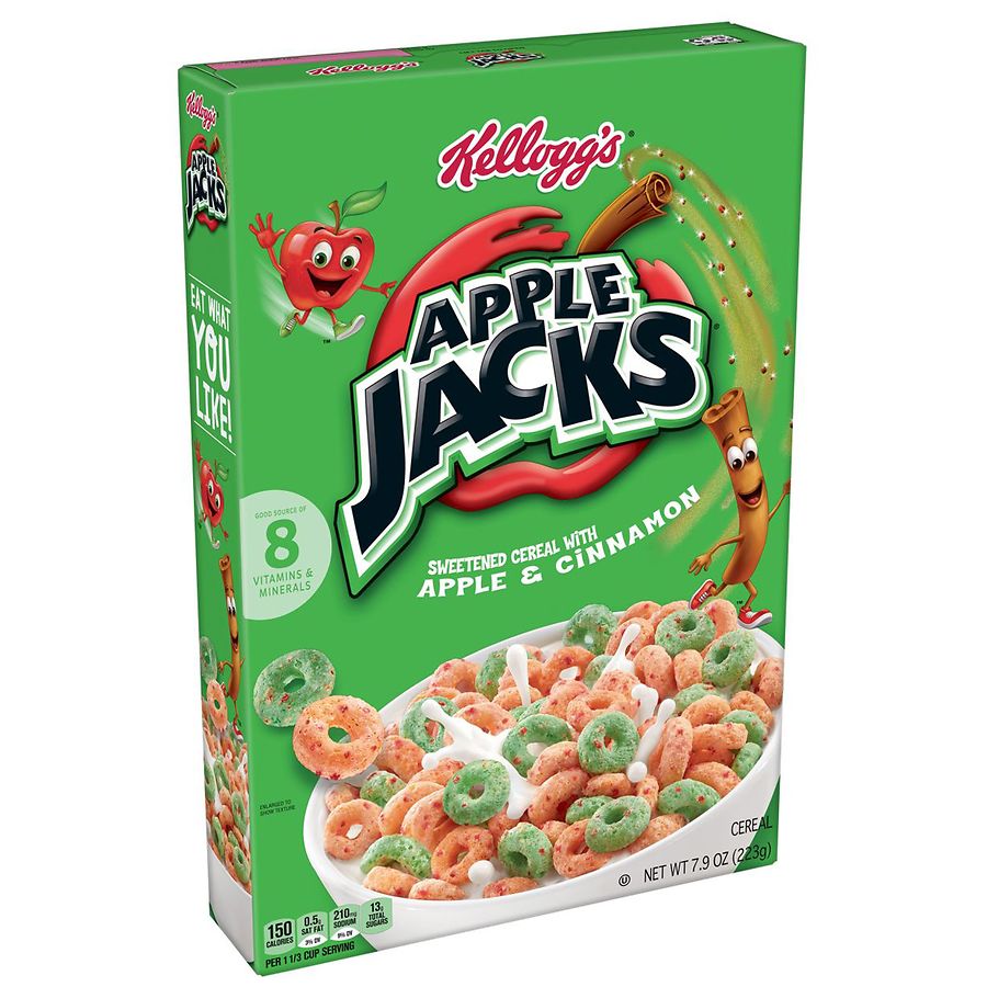 Kellogg's Apple Jacks Cereal Bars 4.2 oz