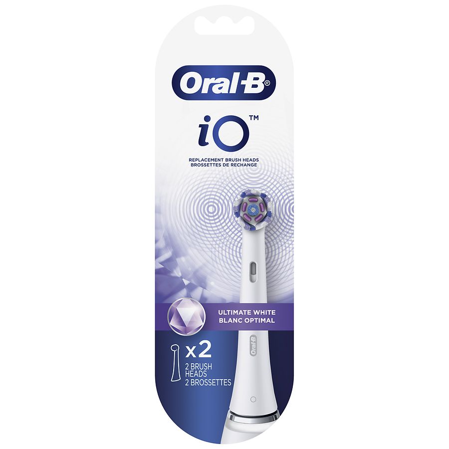 Oral-B iO Ultimate Replacement Brush Heads White | Walgreens