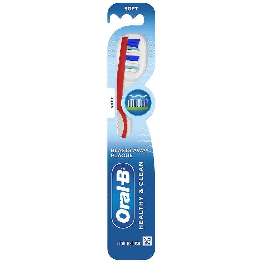 Oral-B Healthy & Clean Toothbrush, Soft | Walgreens