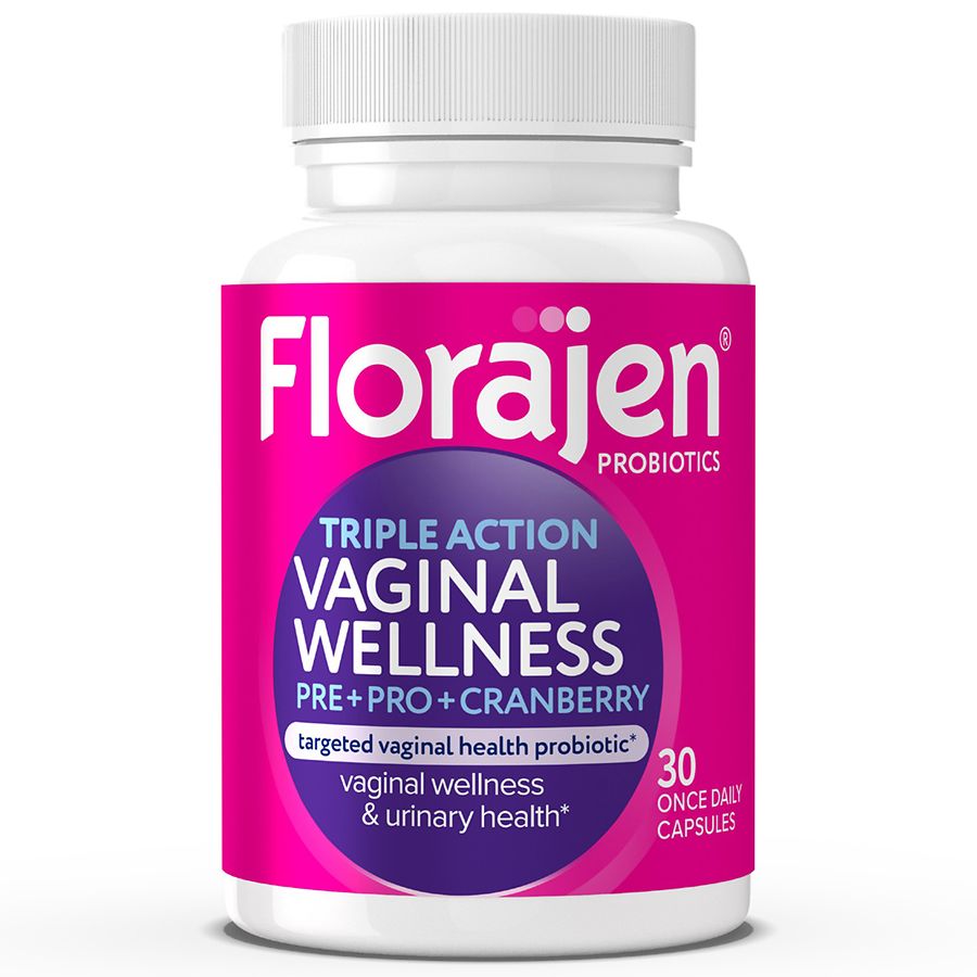 Florajen Triple Action Vaginal Wellness Capsules | Walgreens