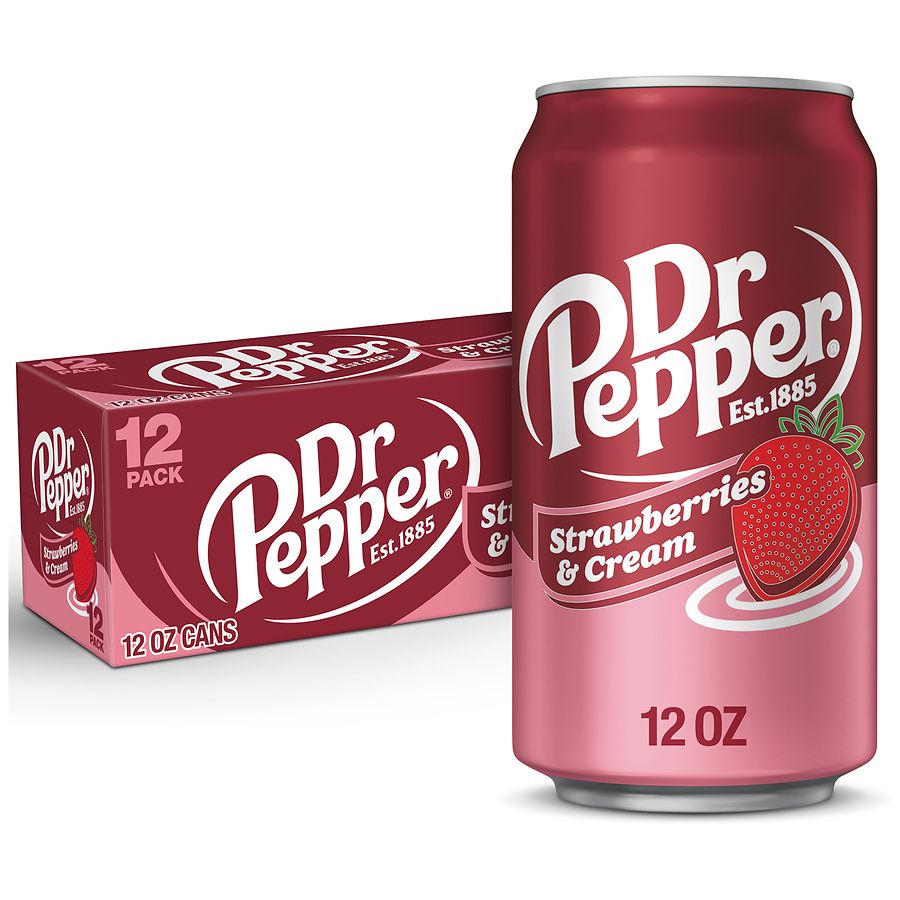Dr Pepper Strawberries and cream Strawberries & Cream
