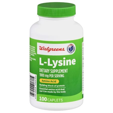 Walgreens L-Lysine 1000 mg Caplets