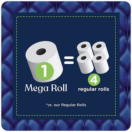 Charmin Ultra Gentle Mega Rolls Toilet Paper Tissue, 6 rolls - Baker's