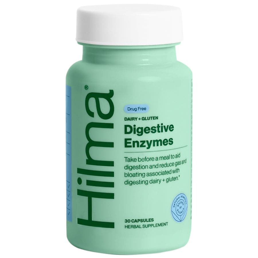 Hilma Dairy + Gluten Digestive Aid Capsules Walgreens