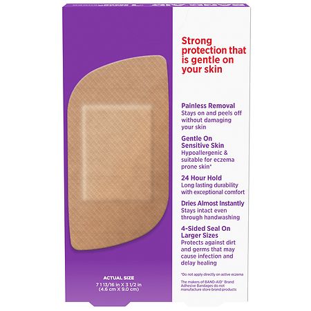 Plasters Breathable Hypoallergenic Painlessly removable