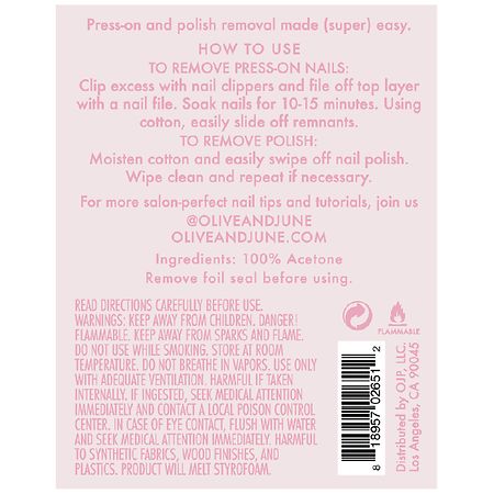 Olive & June Press-On Remover