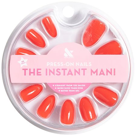 Olive & June The Instant Mani Press-On Nails Almond Medium Lava