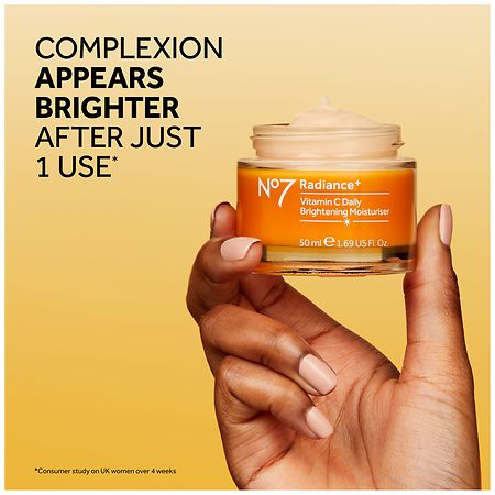 No7 Radiance+ Vitamin C Daily Brightening Moisturizer | Walgreens