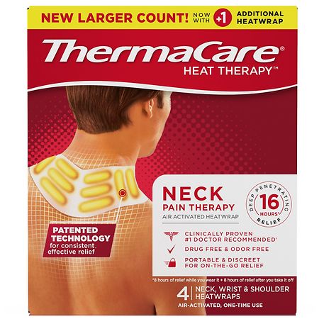 ThermaCare Neck, Wrist & Shoulder Pain Relief Heatwraps