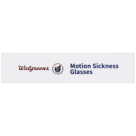 Walgreens Motion Sickness Glasses