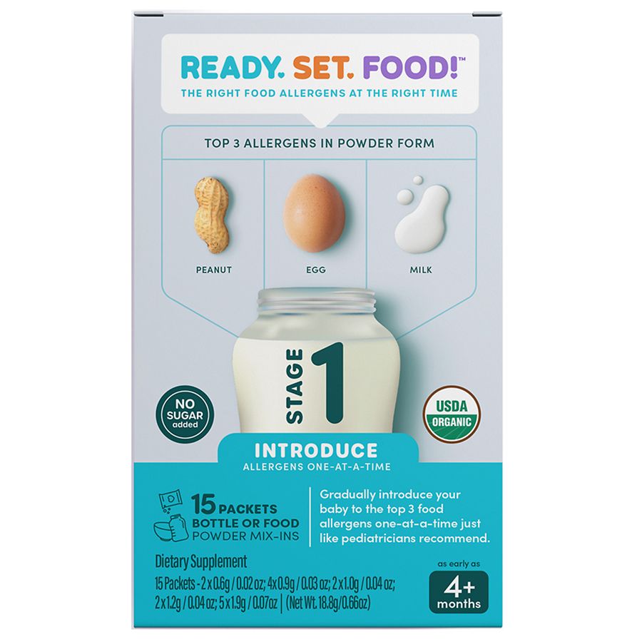 Ready, Set, Food! Stage 1 Early Allergen Introduction Walgreens