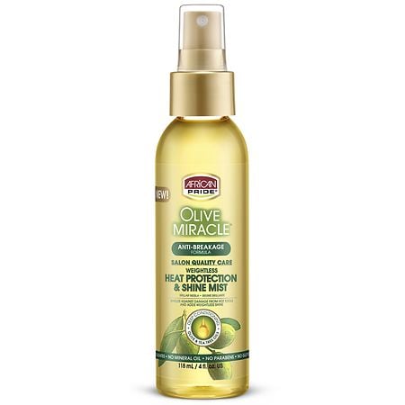 African Pride Olive Miracle Heat Protection & Shine Mist