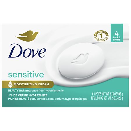 Dove Beauty Bar More Moisturizing Than Bar Soap Sensitive Skin