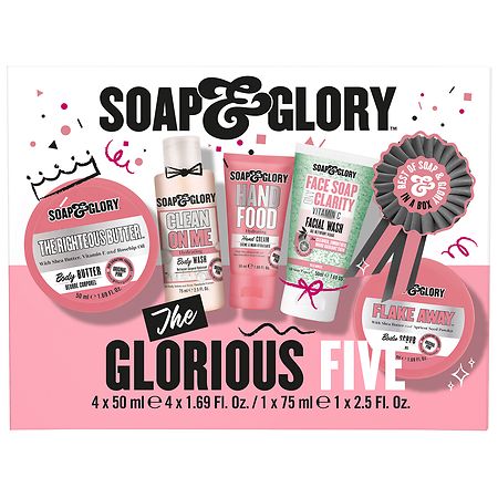 Soap & Glory The Glorious Five Bath Gift Set