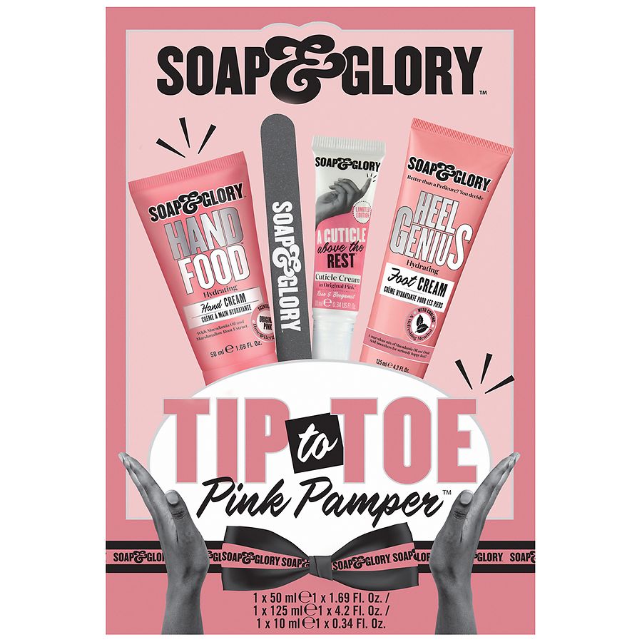 Soap & Glory Tip to Toe Pink Pamper Gift Set Walgreens