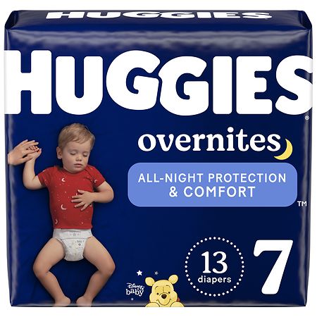 Huggies Little Movers Baby Diapers, Size 7 (41+ lbs), 80 count - Pay Less  Super Markets