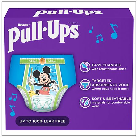  Pull-Ups New Leaf Girls' Disney Frozen Potty Training Pants,  2T-3T (16-34 lbs), 124 Ct (4 Packs of 31), Packaging May Vary : Baby