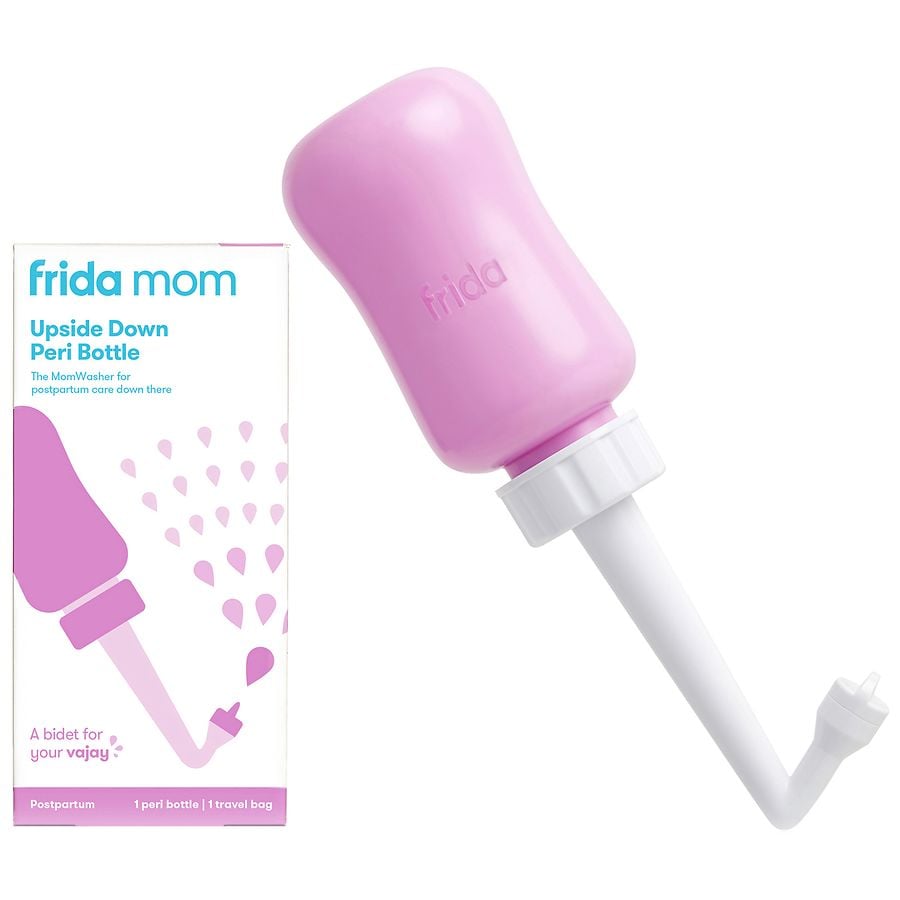 Peri Bottle for Postpartum Care | Portable Bidet | Spray Bottle for Pain  Relief, Tears, and Hemorrhoids After Birth | Postpartum Essential (Pink, 10