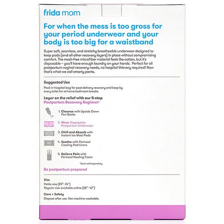 Frida Mom Boyshort Disposable Postpartum Underwear