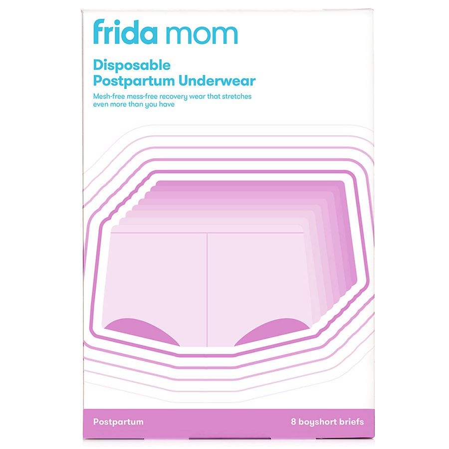 Frida Mom Disposable High Waist C-Section Postpartum Underwear  Super  Soft, Stretchy, Breathable, Wicking, Latex-Free, Regular (8 Count) :  : Fashion