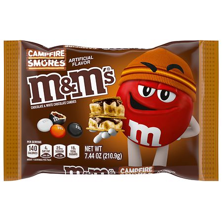 M&M's Campfire S'mores Lay Down Bag Halloween