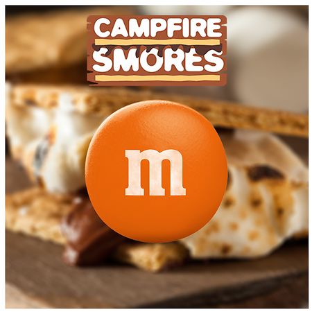 M&M's Campfire Smores White and Milk Chocolate Candy - 7.44 oz
