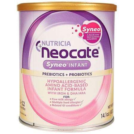 Neocate Syneo Hypoallergenic, Amino Acid-Based Baby Formula with Prebiotics + Probiotics