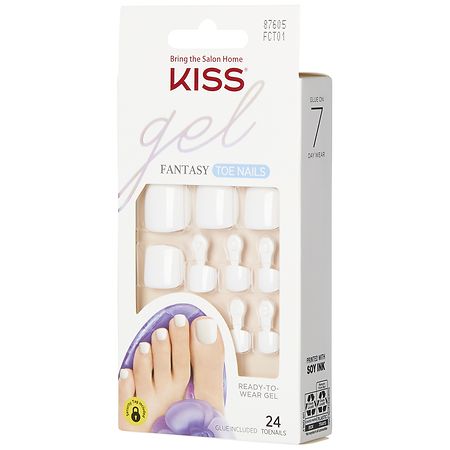 Kiss Gel Fantasy Fake Toenails, This is Classic