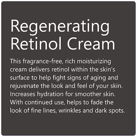 Walgreens Regenerating Retinol Cream Fragrance Free