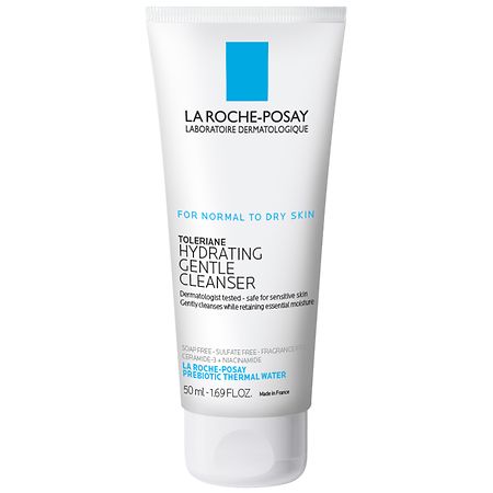 La Roche-Posay Toleriane Face Wash for Sensitive Skin, Oil-Free