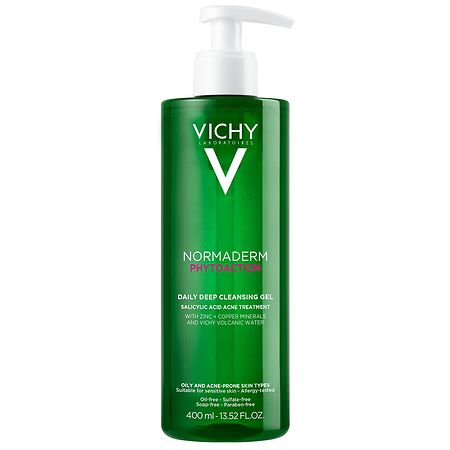 Vichy Normaderm Daily Face Wash with Salicylic Acid for Oily and Acne Prone Skin