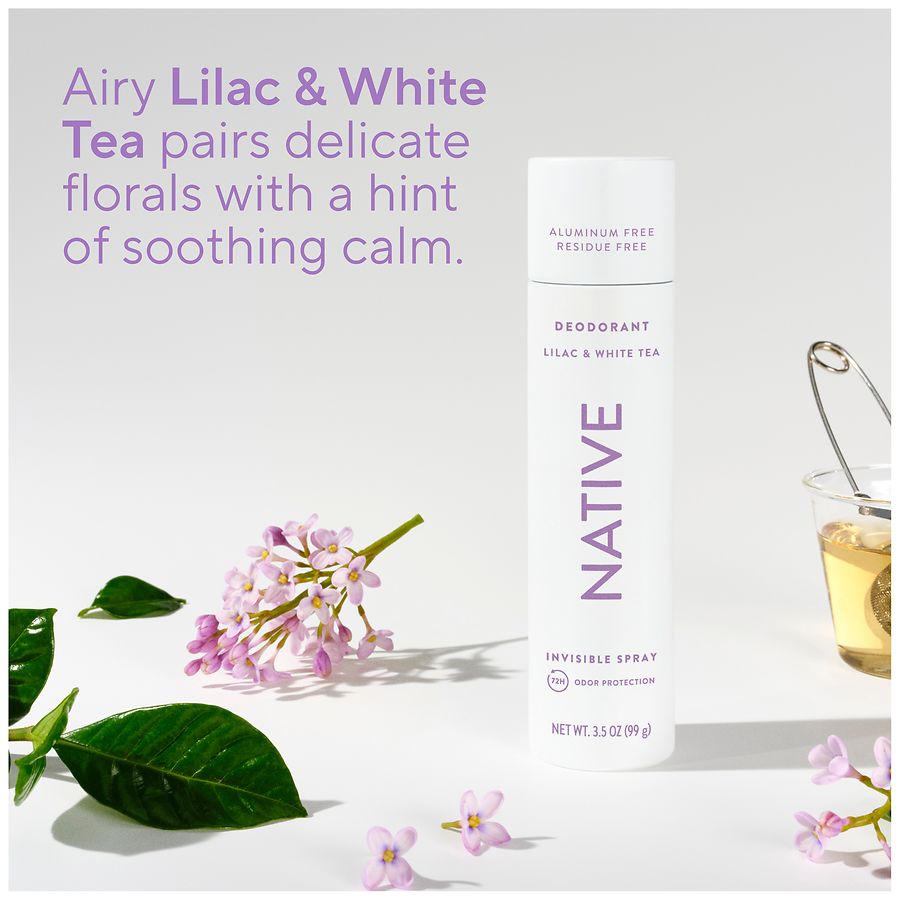 Native Aluminum Free Deodorant Spray For Women, 72 Hour Deodorant