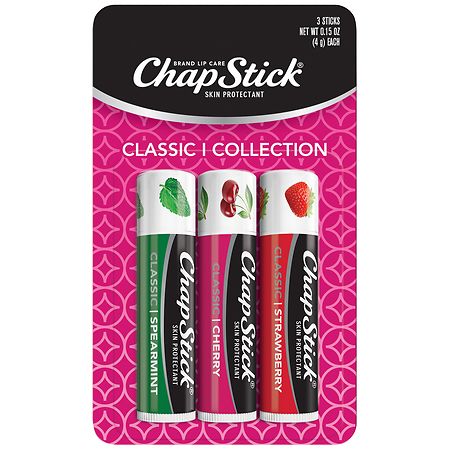 ChapStick Classic Flavors Variety Pack Lip Balm