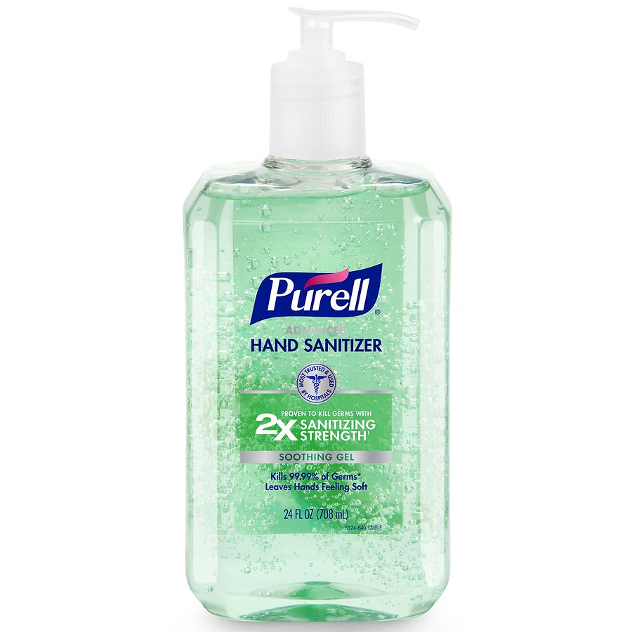 Purell Advanced Hand Sanitizer Soothing Gel | Walgreens