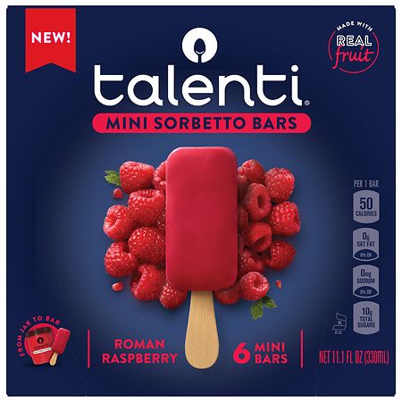 Talenti Mini Sorbetto Bar | Walgreens