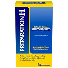 Shop Hemorrhoid Suppositories and read reviews at Walgreens. View the latest deals on Preparation H Hemorrhoid Care.