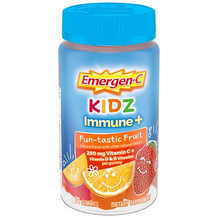 UPC 885898301381 product image for Emergen-C Kids Immune+ Support Supplement Gummies Fun-tastic Fruit - 22.0 ea | upcitemdb.com