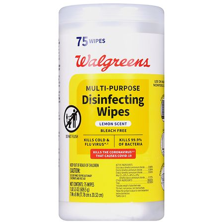 Wipe Out! Antibacterial Wipes 80-Count Just 99¢ at Walgreens