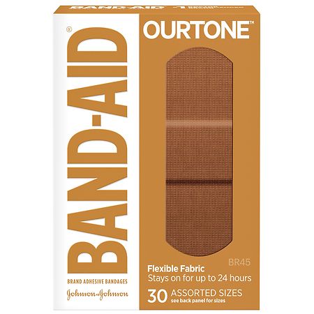 Band Aid Brand Ourtone Adhesive Bandages Br45