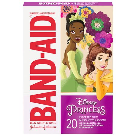 Band Aid Brand Bandages For Kids, Disney Princesses Assorted