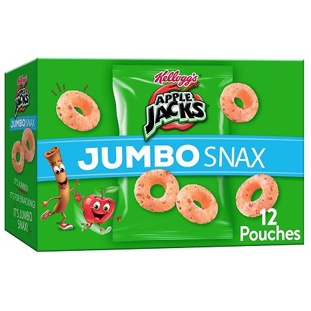 UPC 038000234538 product image for Apple Jacks Cereal Snacks Original - 0.45 oz x 12 pack | upcitemdb.com