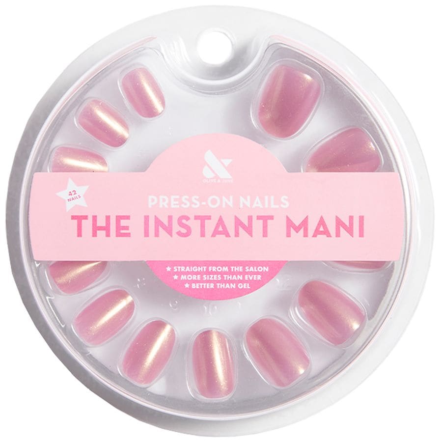 Olive & June The Instant Mani Press-On Nails, Baby Starfish | Walgreens