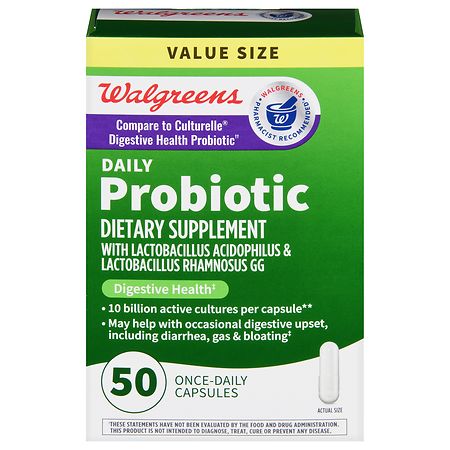 Walgreens Lactobacillus Rhamnosus GG Probiotic Capsules, 30 ct - Pick 'n  Save