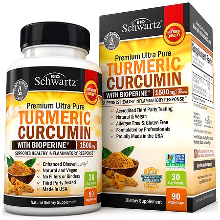 BioSchwartz Premium Turmeric Curcumin Veggie Caps